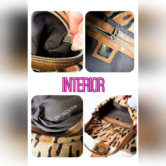 Fendi Baguette Leopard Print Pony Hair - Picture 9 of 14